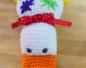 Patrón de crochet Puddles el patito