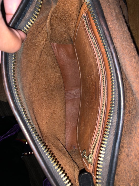 Coach saddle bag