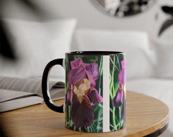 Glowing Iris Mug