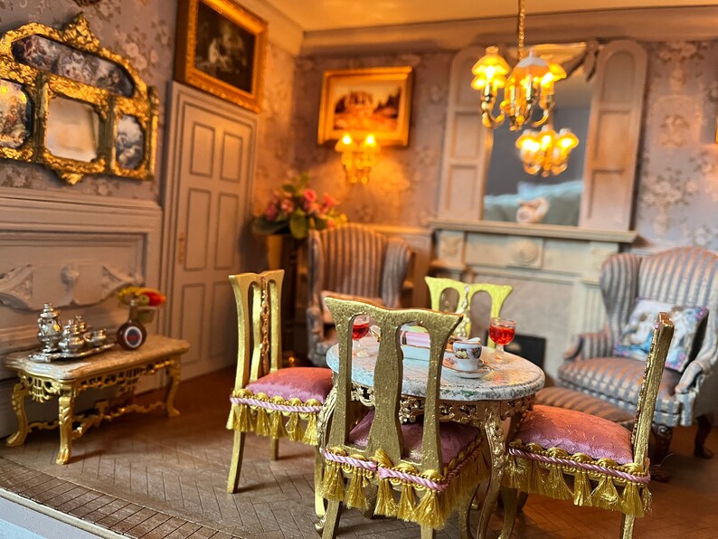 12th Scale Dolls House Sitting Room Box Etsy