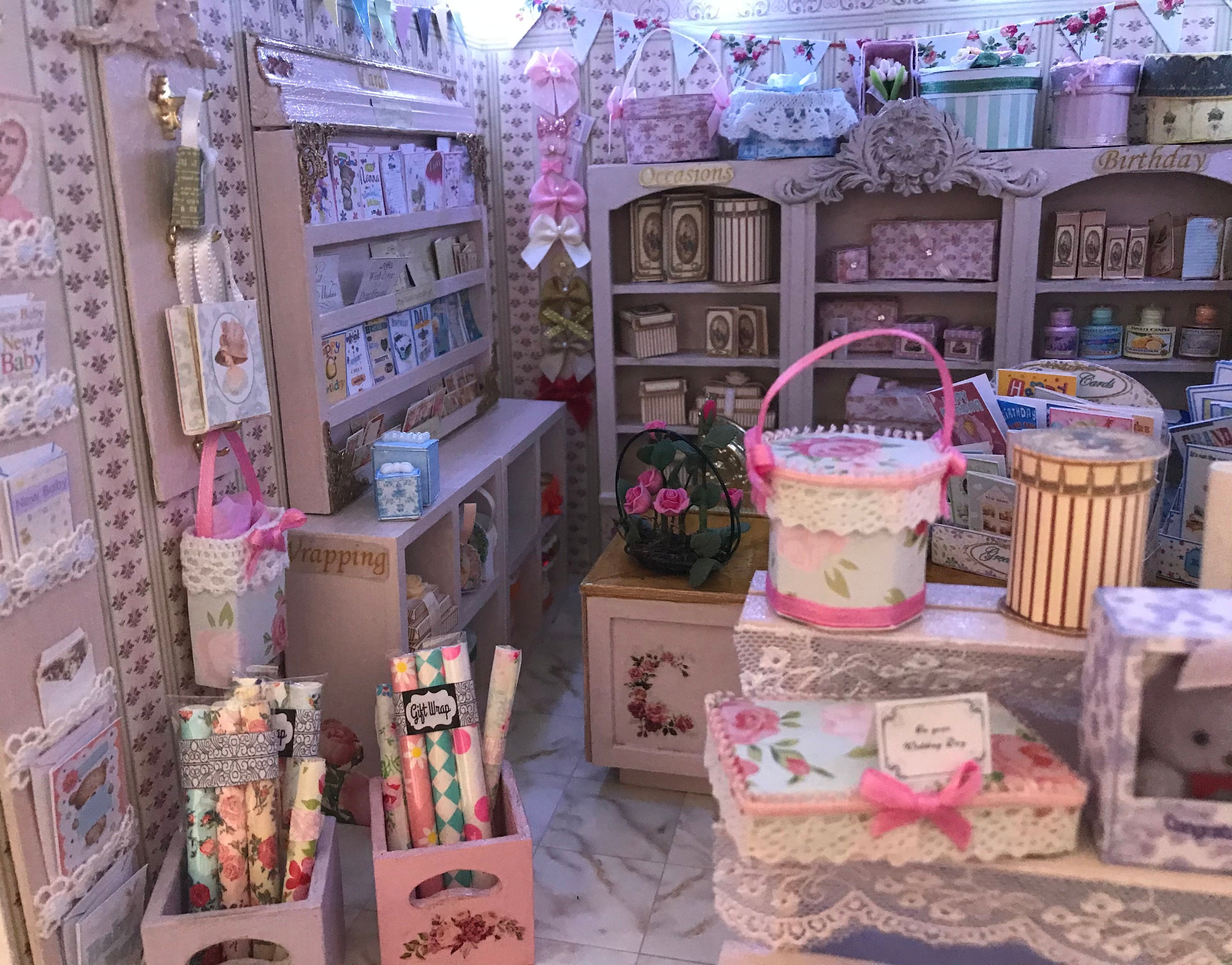 112 scale dolls house room box shop Etsy