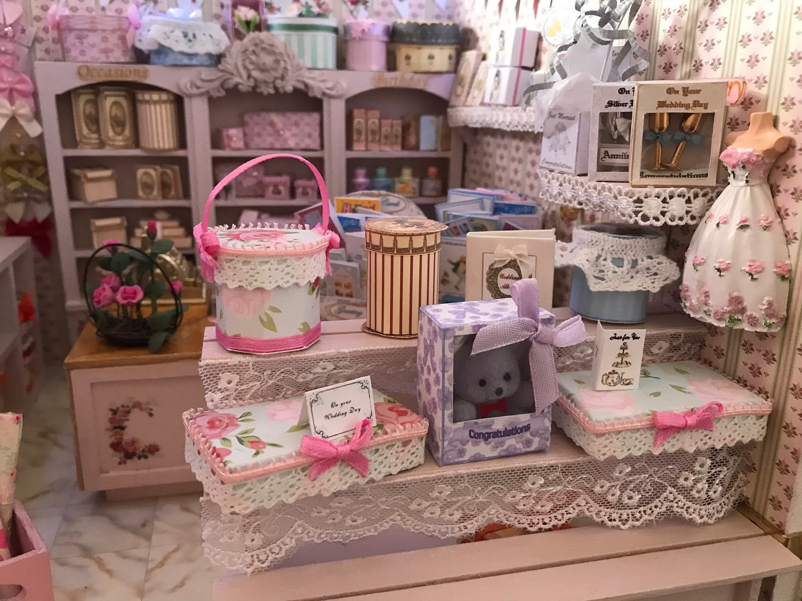 112 scale dolls house room box shop Etsy