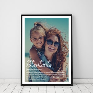 Personalized gift godmother | Definition godmother | Become a godmother | Ask godmother | Gift for Godmother | Become a godmother