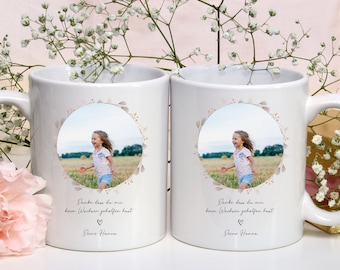 Farewell gift for childminder, thank you gift for educator, personalized mug to say goodbye to daycare