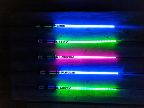 Personalized Light Up Space Saber (Set of 2)