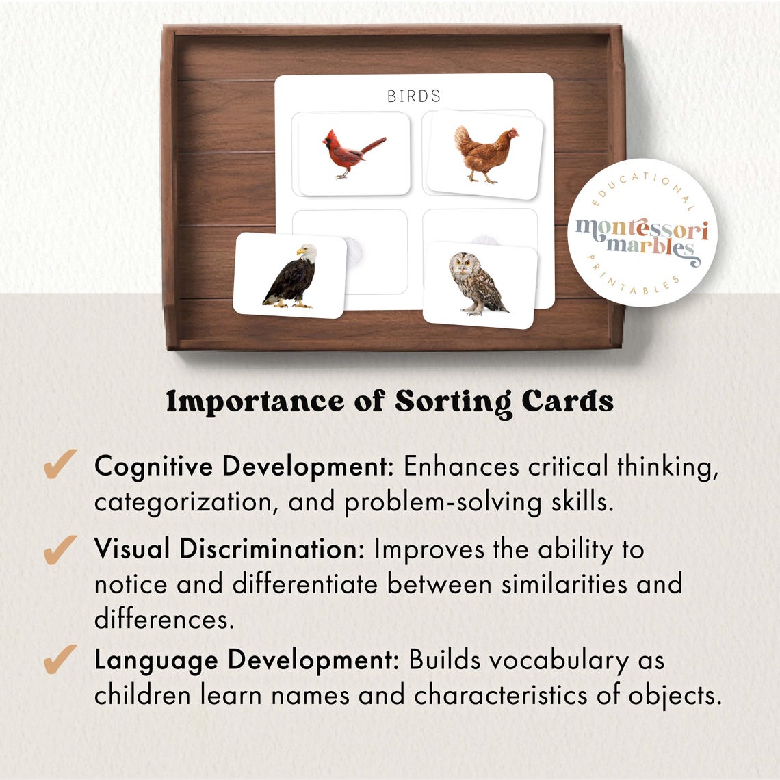 Vertebrates Sort Vertebrates Classification Sorting Cards | Montessori Science Activity ...