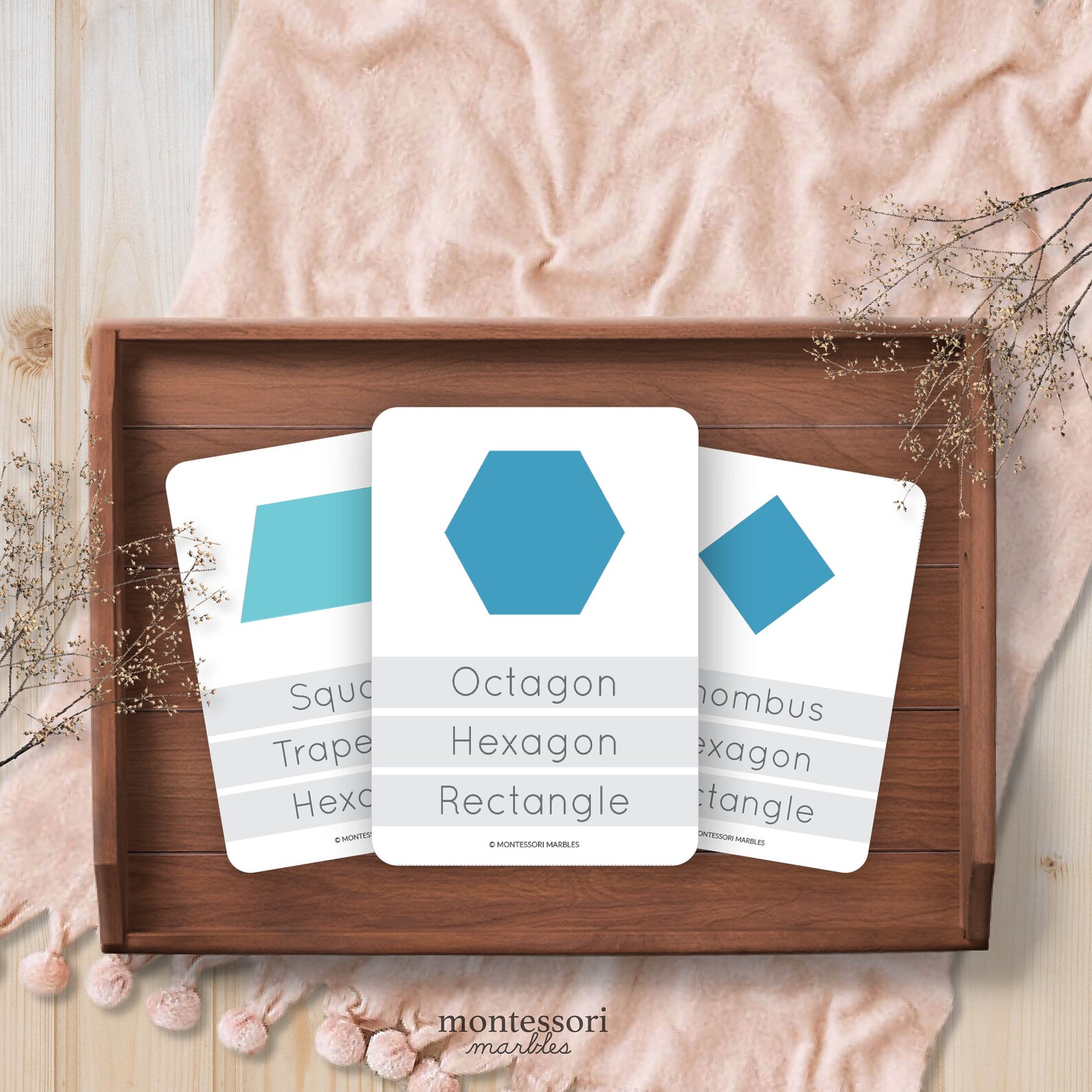Shapes Quiz Flash Cards for Math Printable Activity Worksheet Etsy