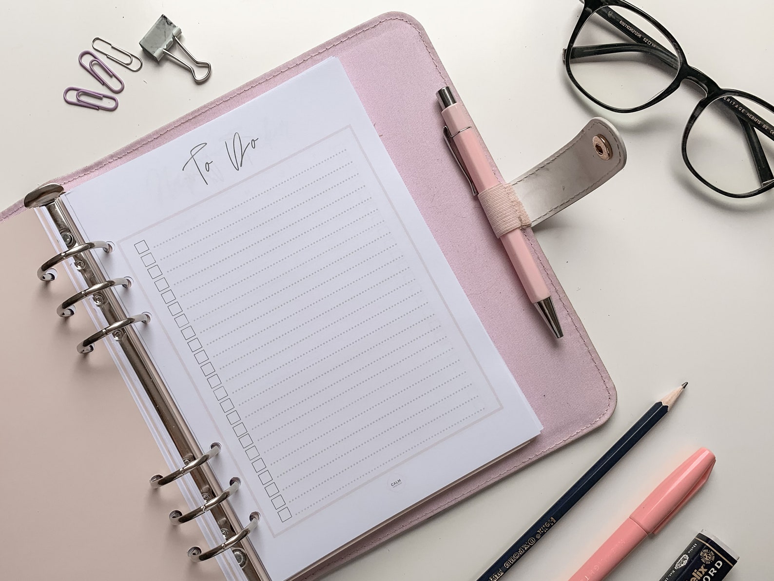 Printed Todo List A5 Planner Insert. A5 Filofax Insert Etsy UK