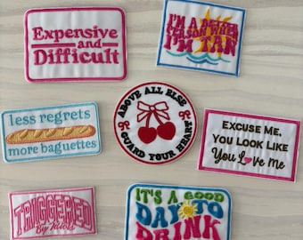 Iron on patches