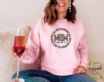 Mom Mode Sweatshirt, Mom Mode Sweater, MomLife Sweatshirt, Comfy sweater, Mother's Day Gift, Mama tshirt, Cute Sweatshirt, Mom Sweatshirt
