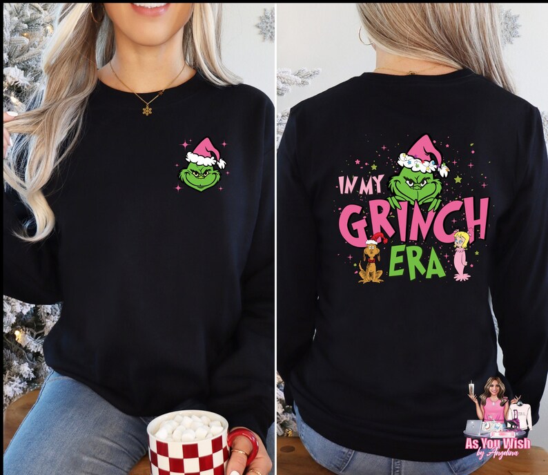 Christmas Sweatshirt Christmas Cartoon Shirt Christmas - Etsy