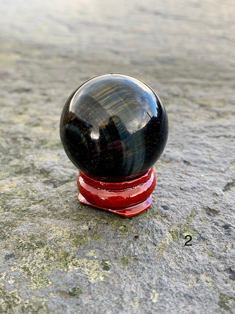 Tigers eye spherecrystal ball