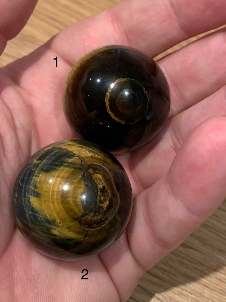Tigers eye spherecrystal ball