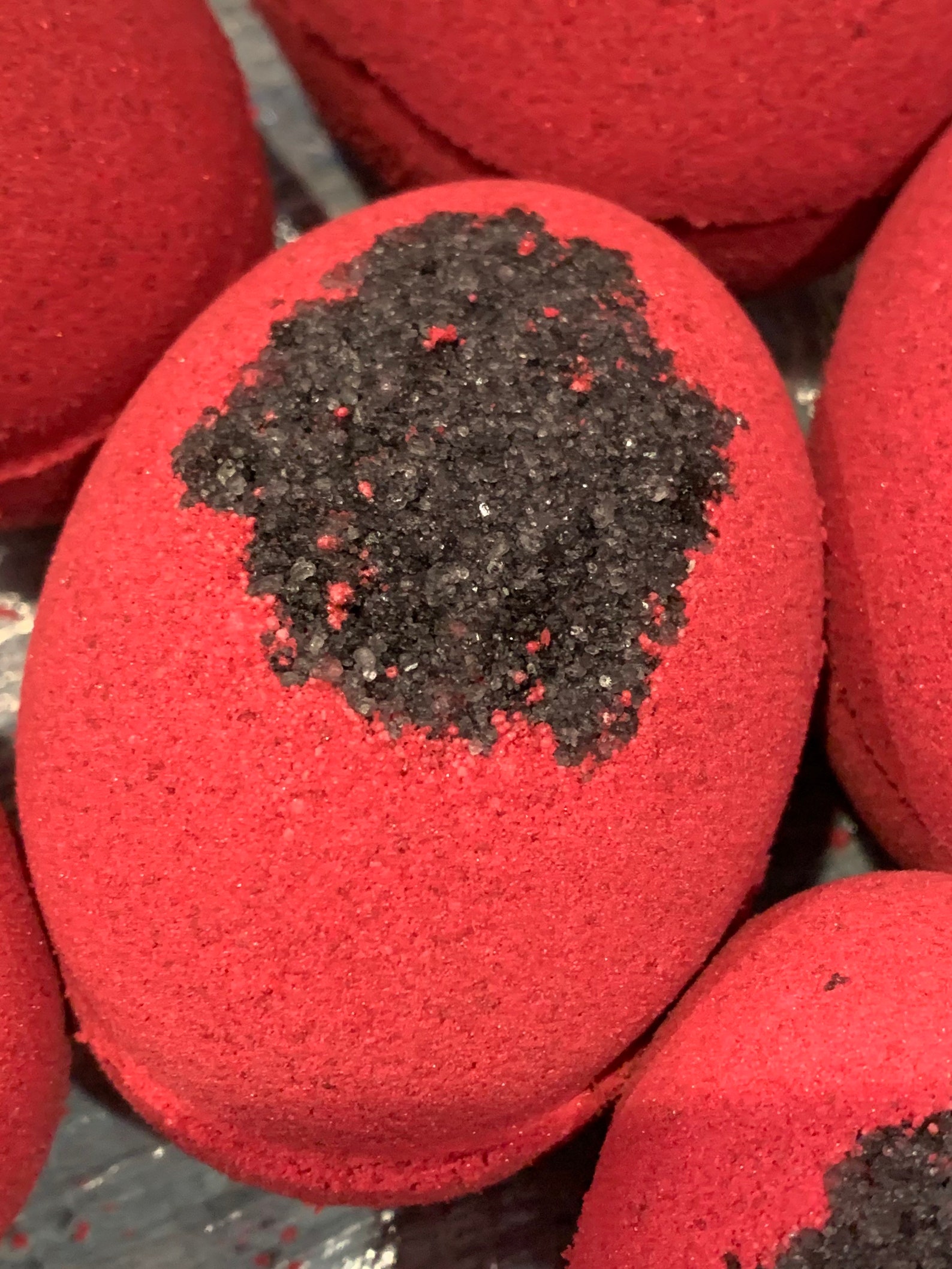 Dragons blood bath bomb with essential oils handmade gift Etsy