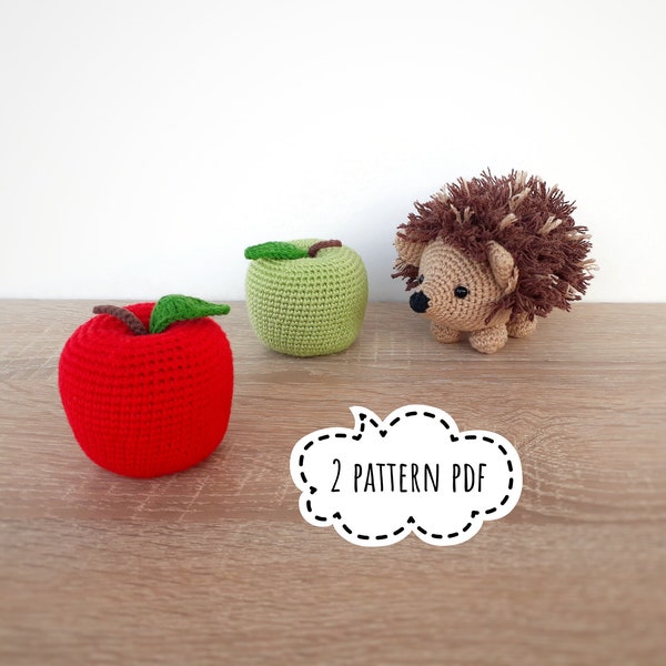 Heath the Hedgehog pattern pdf, Crochet hedgehog pattern, amigurumi hedgehog pattern, crocheted hedgehog PDF, crochet toys pattern