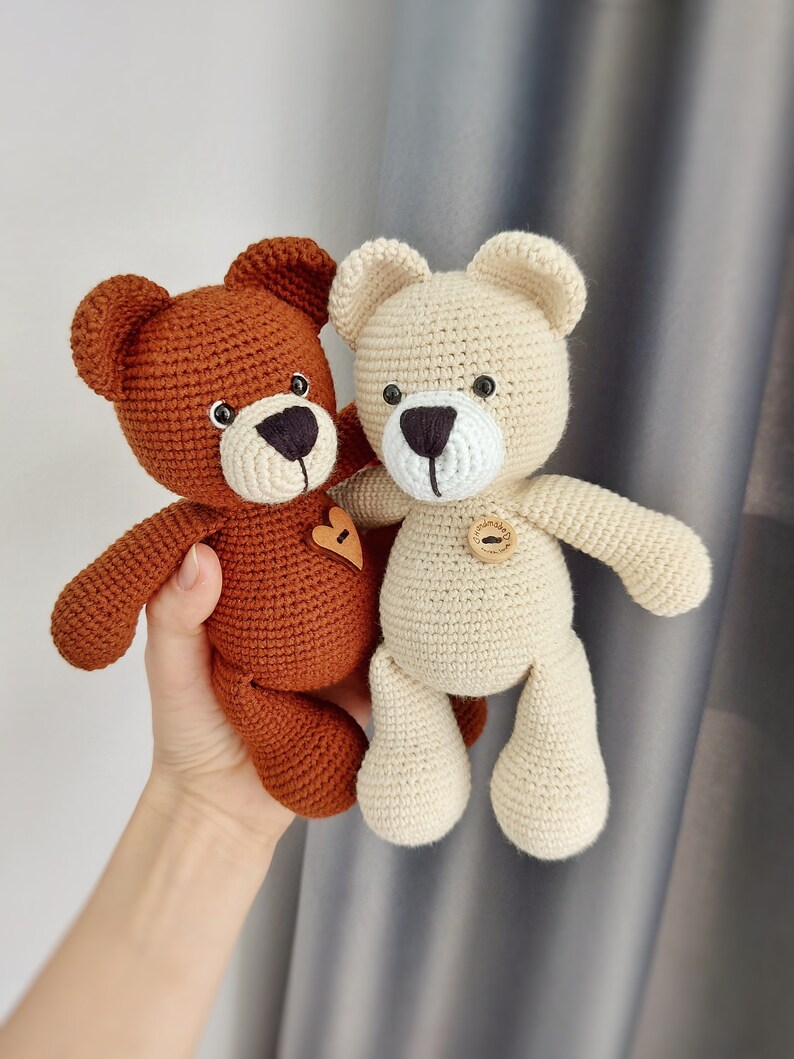 Crochet Teddy Bear Pattern | Amigurumi Plush Toy (PDF Pattern) - Etsy
