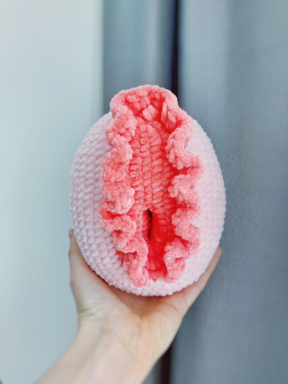 Crochet Plushie Vulva Pattern Crochet Vagina Pattern Etsy