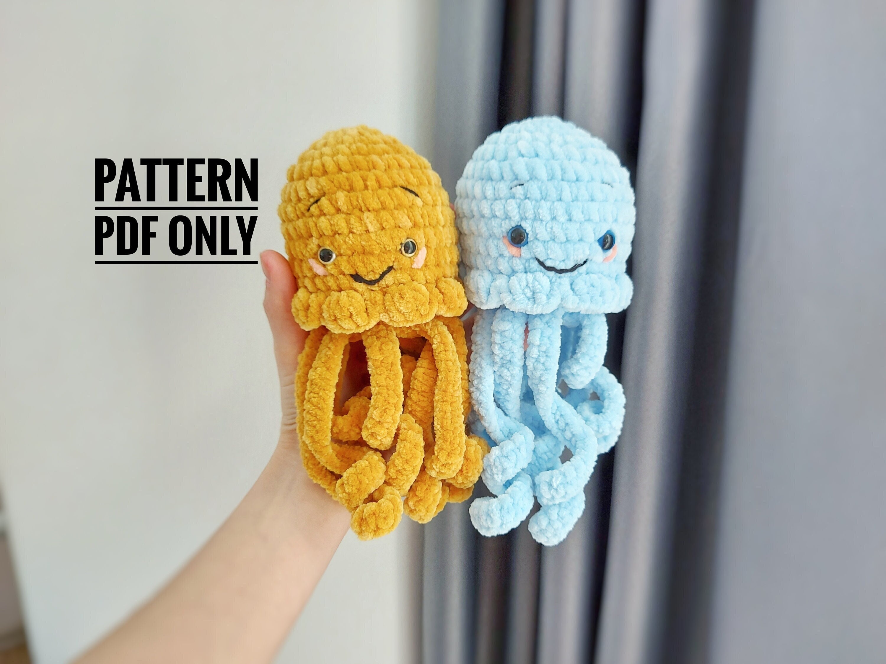 31 Squid Crochet Patterns for Ocean-Loving Crafters 22 Squid Crochet Pattern: Amigurumi Kawaii Plush Sea Animal