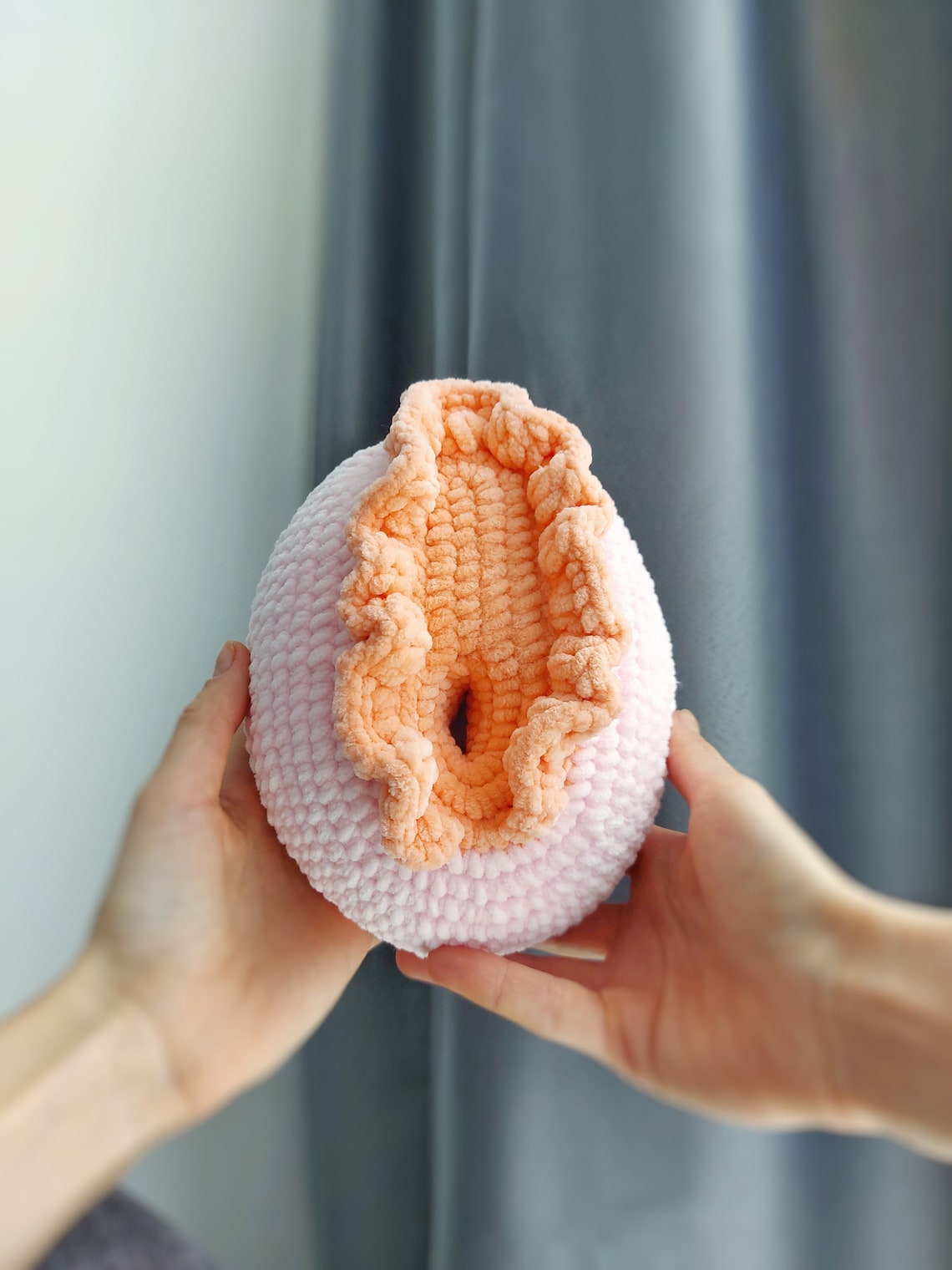 Crochet Plushie Vulva Pattern Crochet Vagina Pattern Etsy