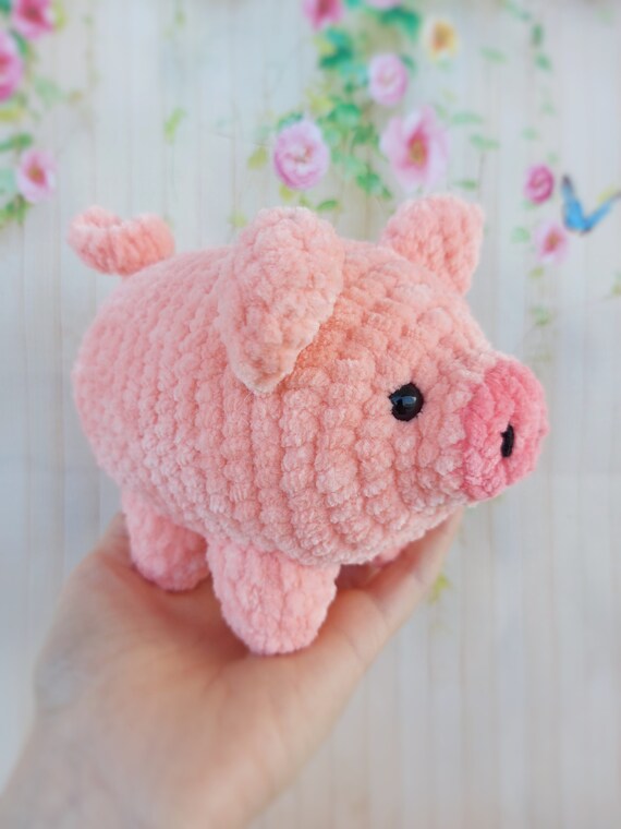 Pattern Instructed Pig Funny Pig Pattern Piggy Pattern Cute - Etsy Denmark
