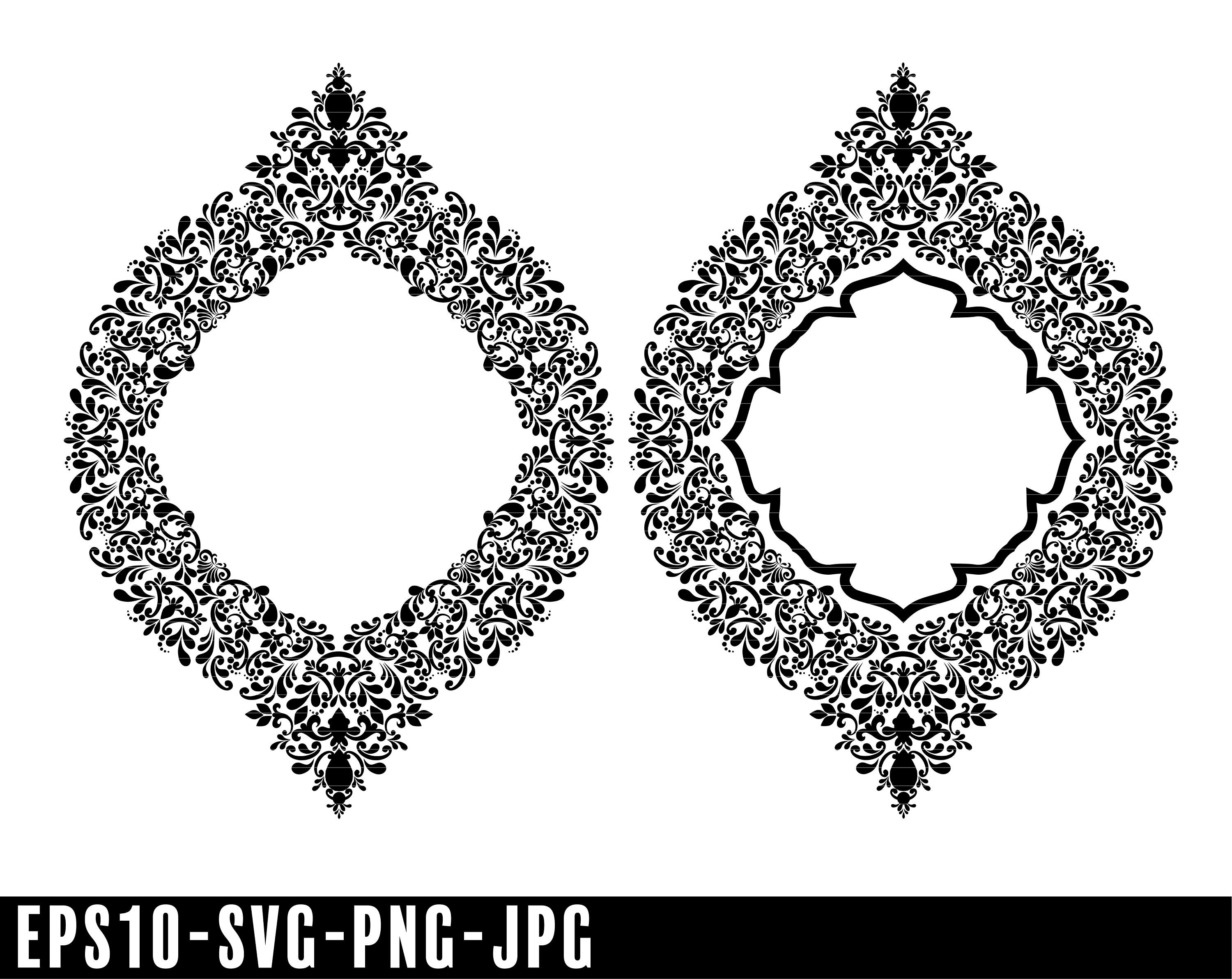 Frame rectangular svg decorative shape related