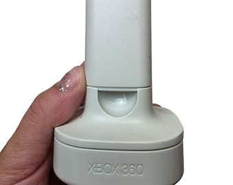 Kit de carga rápida Microsoft Xbox 360, estación de carga blanca y paquete de baterías OEM B3