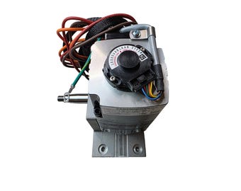Motorreductor Bodine Electric 22B3FEBL-3F, 24 V CC, 250 RPM, relación 10:1 con codificador H1