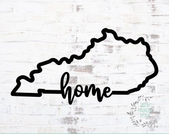 Kentucky State SVG / Cut File / Cricut / Clip Art / Commercial Use ...