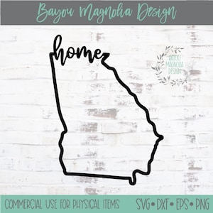 Georgia State Outline SVG: Home State Pride (Digital Download)