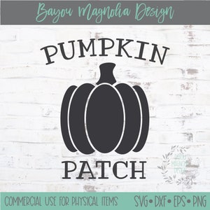 Kürbis Patch SVG - Herbst Bauernhaus Dekor Dateien (Digitaler Download)