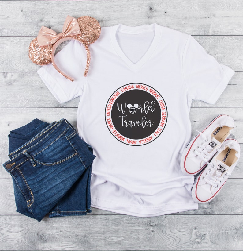 Download World Traveler SVG Epcot Shirt SVG Disney SVG World | Etsy