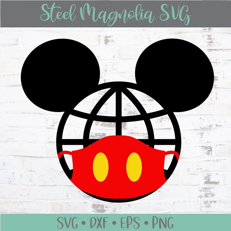 Download Minnie & Mickey Epcot with Mask SVG Minnie Epcot Shirt SVG ...
