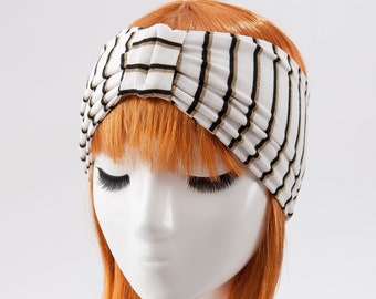 HEADBAND. WIDE headband. Elastic wide headband. Women Strechy headban. Bandana for women's hair.