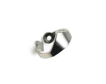 Ajustable Ring '' Fuji '' / Gold-plated 24k or silver plated