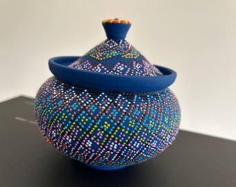 Dotted Clay Jar