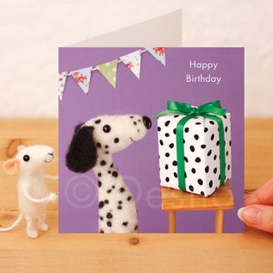 Whimsical Birthday Card - Happy Birthday