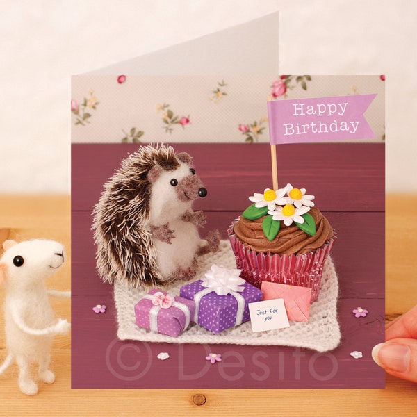 Whimsical Birthday Card - Happy Birthday