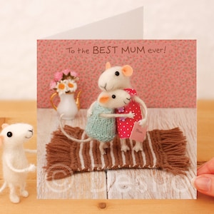 Whimsical Birthday Card - You're the BEST MUM ever!