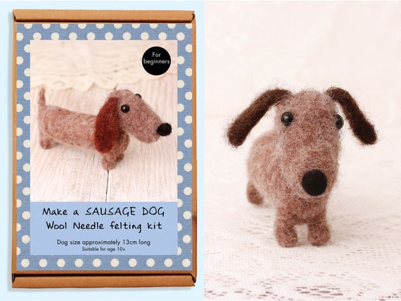 Whimsical Dog Needle Felting Kit for Beginners. Make Your Very Own  Whimsical Character From Our Whimsicals Range. 