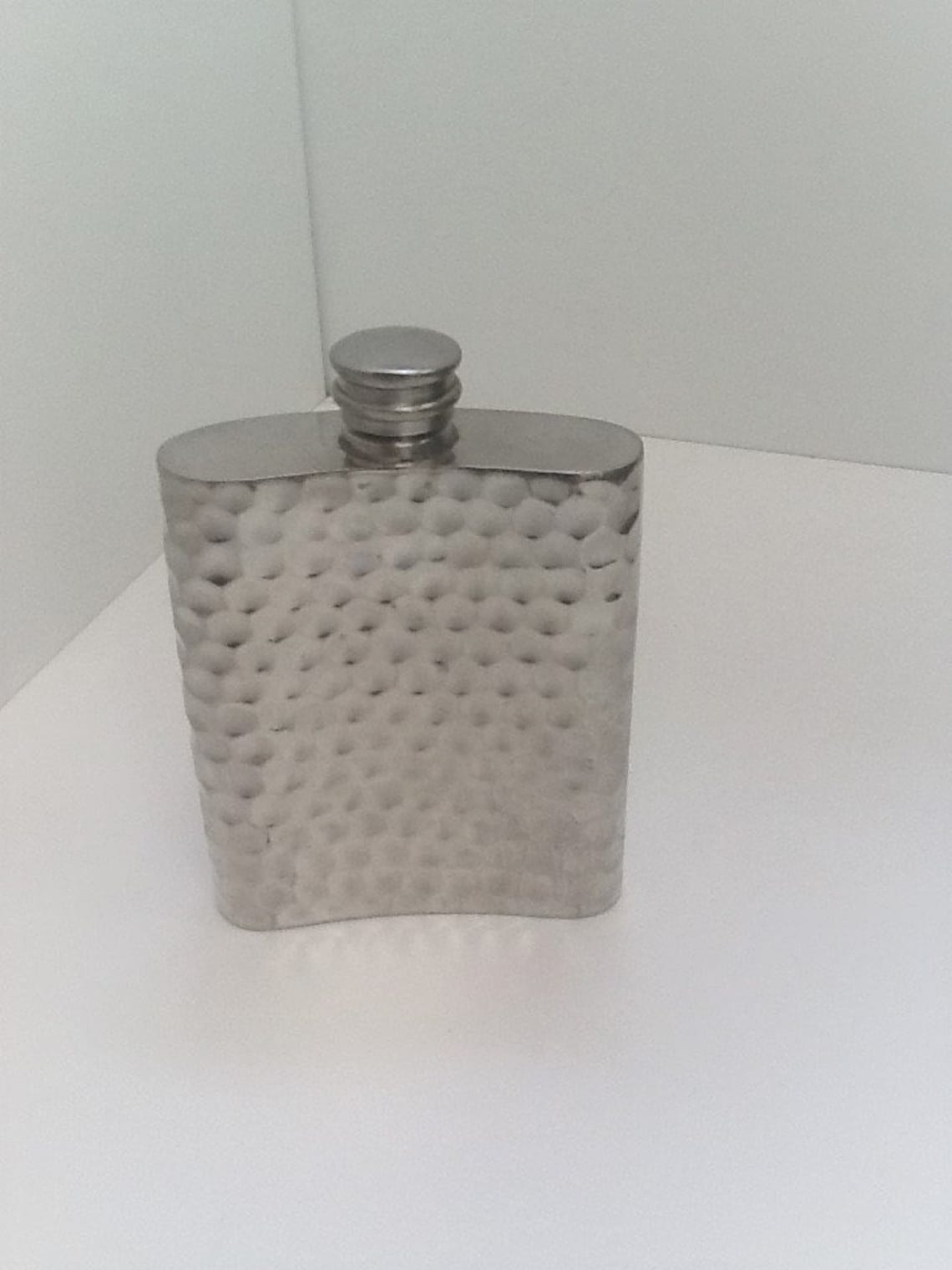 Vintage English Pewter 4oz Hip Flask Etsy UK