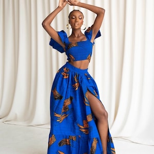 Ankara Smock Top Etsy
