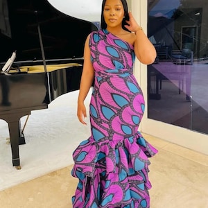 African infinity dress, Ankara maxi dress, African print dress, Ankara gown, African women outfit, African print dress, Ankara outfit