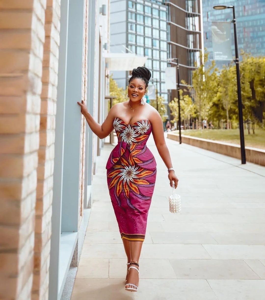 Ankara hotsell peplum gowns
