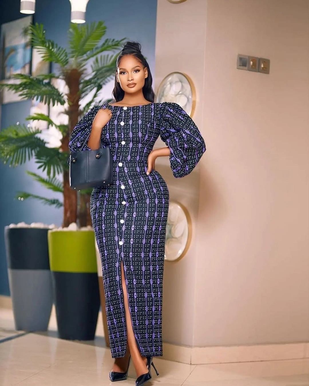 african dresses for slim ladies print dress, Ankara midi dress, Ankara work dress, African outfit, African maxi dress, Women African clothing, Ankara gown LowStock:43472860708915