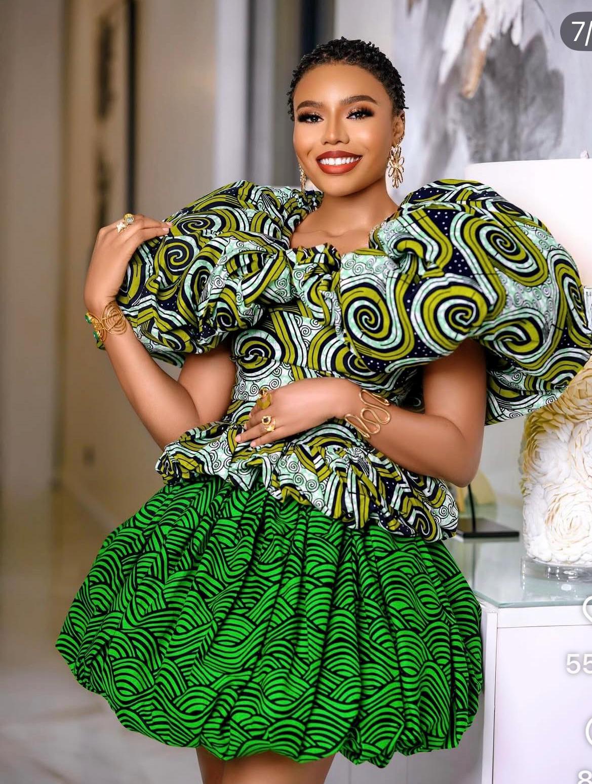 african bodycon dress Seize The Day African Print Bodycon Smocked Dress Wax & Wonder