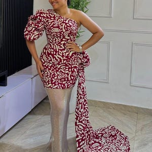 African dress, African prom dress, African print dress, African mermaid dress, African maxi dress, Women African clothing, Ankara dress