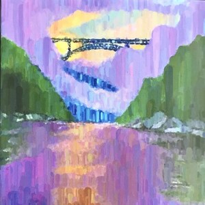 Hello, Gorge-ous 8x10 Canvas Art