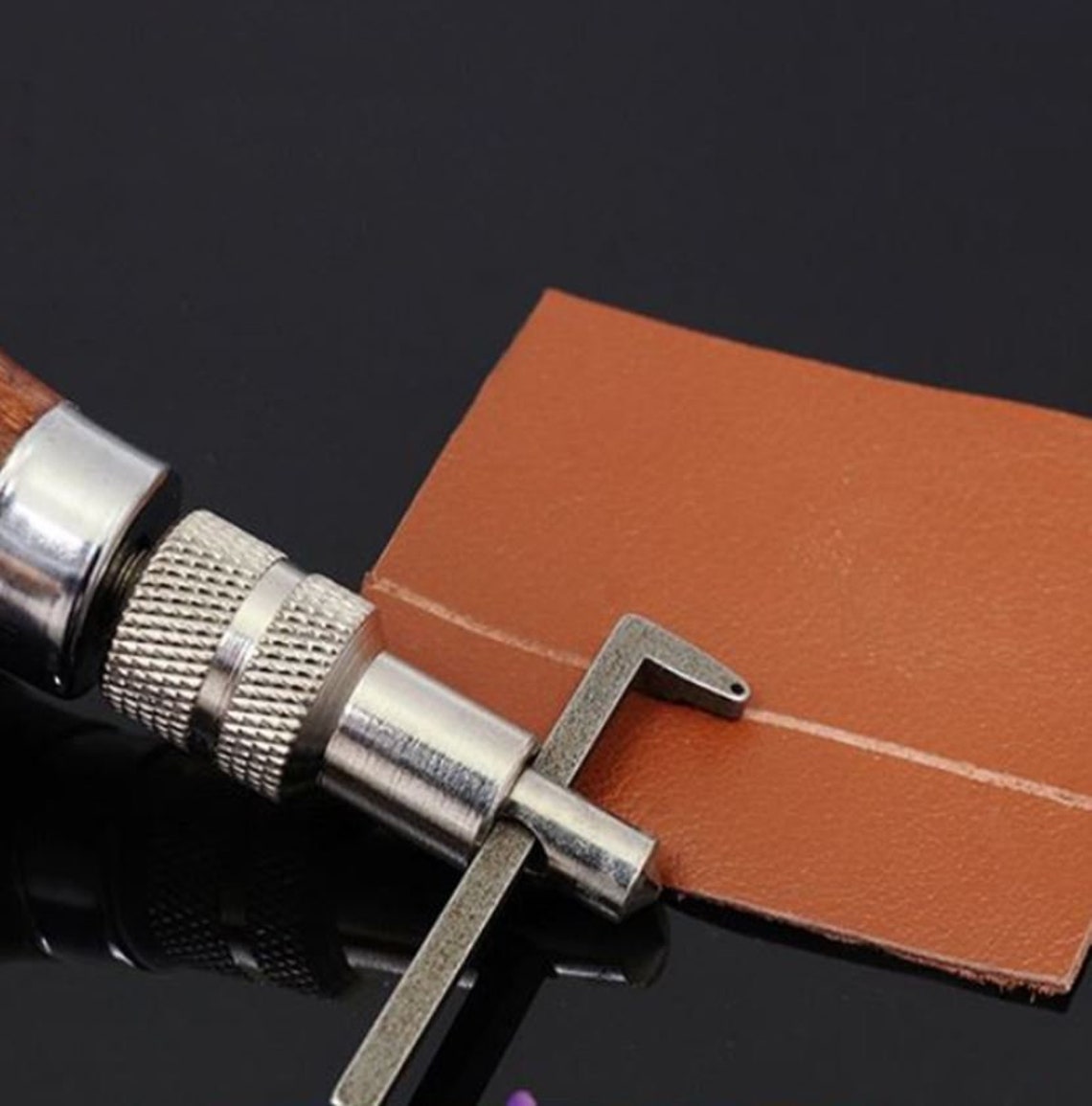 Adjustable Leather Edge Stitching Groover Craft Tool Edge | Etsy