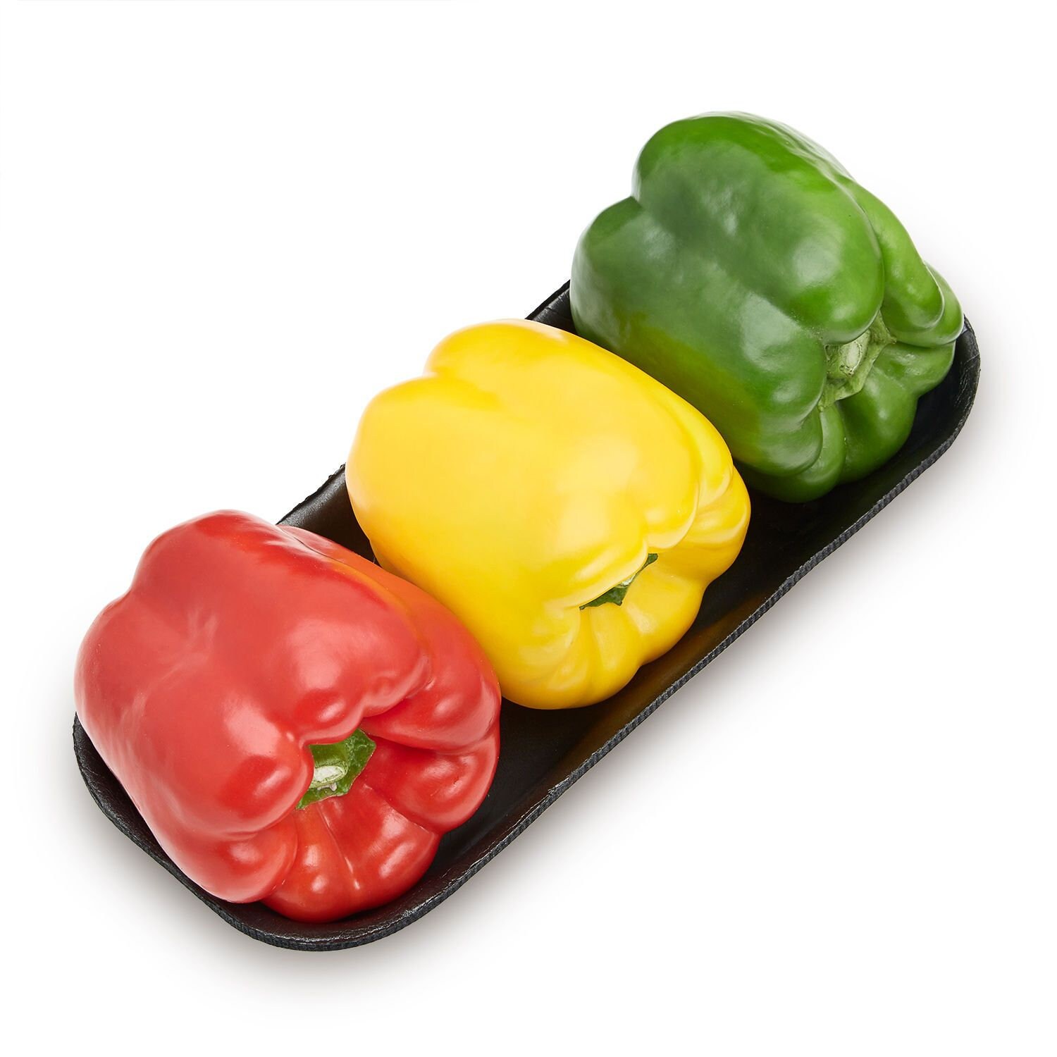 Fresh Stoplight Peppers 1 yellow 1 red 1 green Free Etsy
