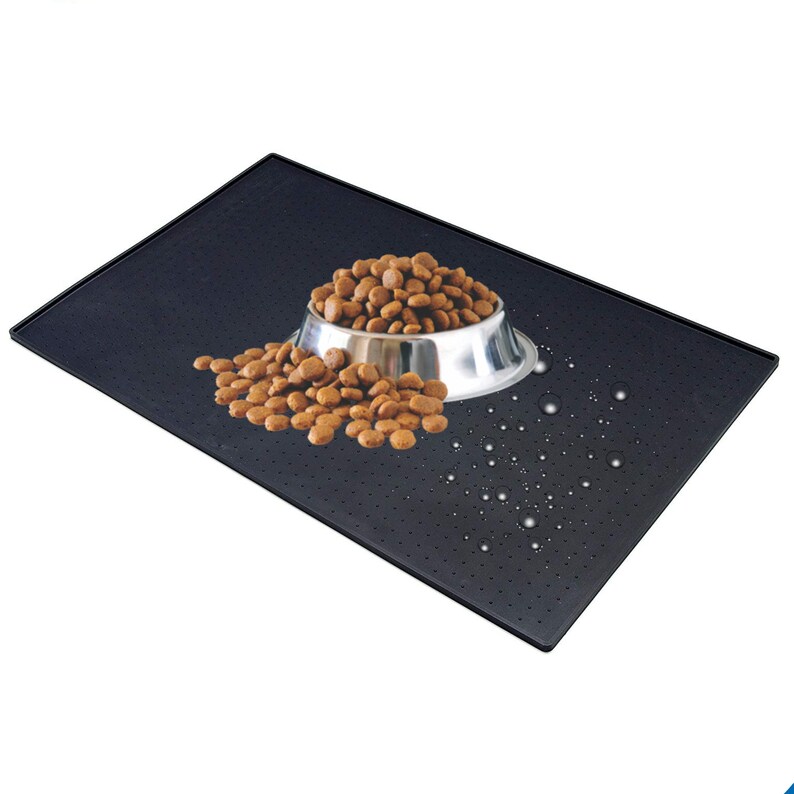 Large Silicone Pet Food Mat by Mr. Peanut's 23.5x15.5 Etsy